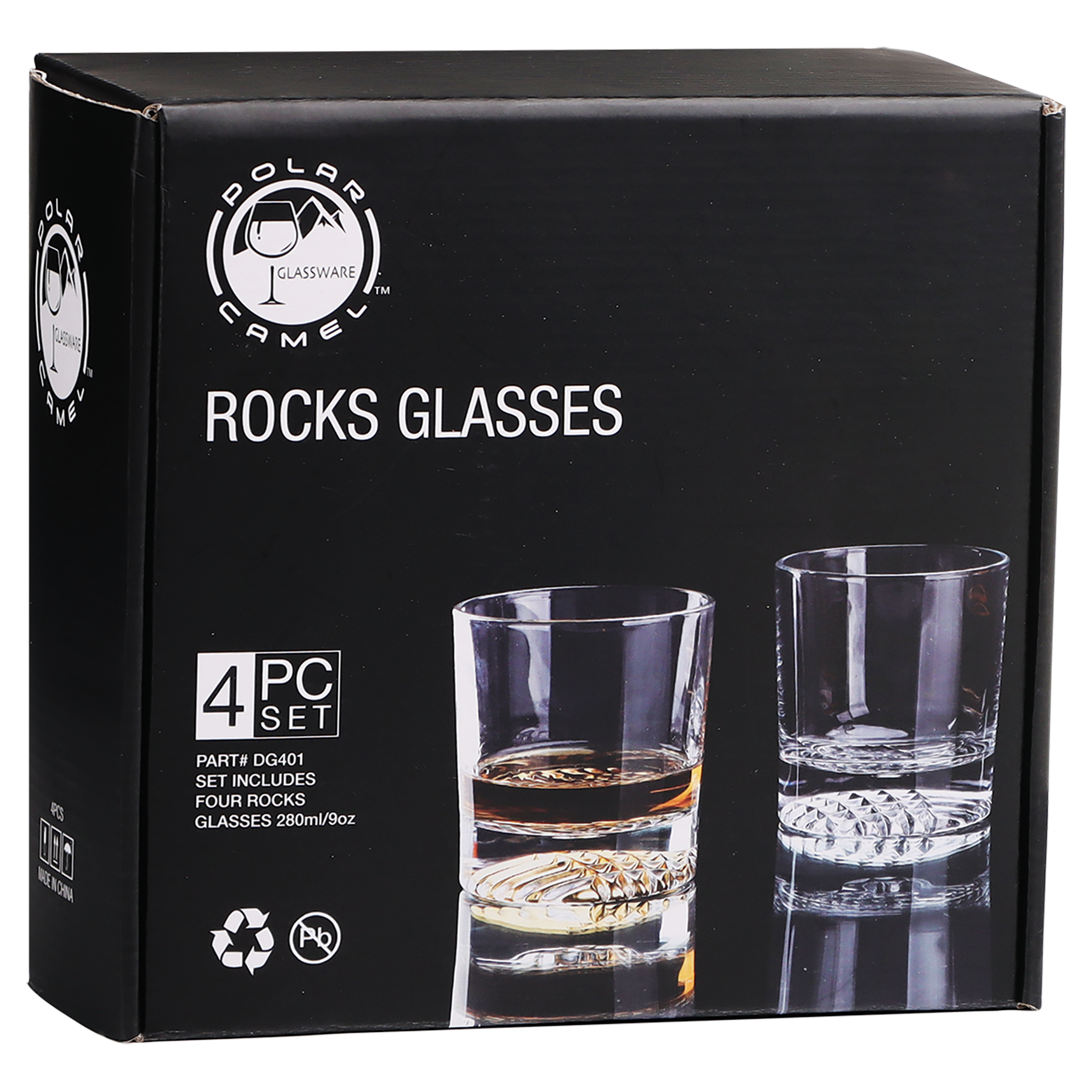 Round Glass Decanter Set